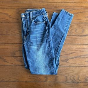 American eagle super high rise jegging